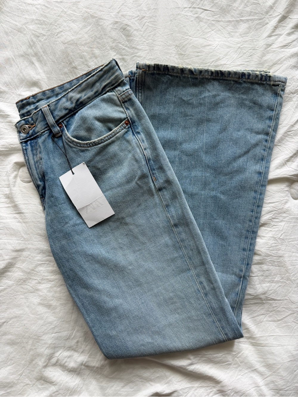NWT ZARA Wide Leg Jeans
